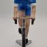 Figurina di ciclista R Maglia blu e bianca FR-R11 Fonderie Roger 4