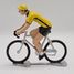 Figurina ciclista R Maglia gialla con profili neri FR-R12 Fonderie Roger 3