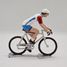 Figurina ciclista R Groupama tipo maglia FR-R15 Fonderie Roger 1