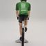 Figurina ciclista R Best sprinter maglia verde FR-R6 Fonderie Roger 2