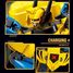 Robot Super PR Mecha giallo blu SL-M38-B1298 Sluban 6
