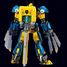 Robot Super PR Mecha giallo blu SL-M38-B1298 Sluban 5