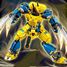 Robot Super PR Mecha giallo blu SL-M38-B1298 Sluban 8