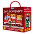 Libro e puzzle I vigili del fuoco SJ-304321 Sassi Junior 1