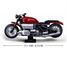 Model Bricks - Motocicletta in stile Harley SL-M38-B1131 Sluban 4