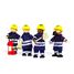 Set di pupazzetti Pompieri BJ-T0117 Bigjigs Toys 4