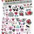 75 tatuaggi lavabili Colorés BUK-TA003 Buki France 3