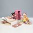 Camera da letto per casa delle bambole TL8152 Tender Leaf Toys 4
