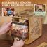 Book Nook Infinity Train Fantasia di vapore T-TQ442 Tonecheer 5
