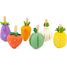 Trottole a forma di frutta e verdura 6 pz UL24154 Ulysse 1