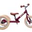 Bici senza pedali 2 in 1 rosso opaco TBS-3-REDM-VIN Trybike 3