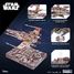 X-Wing di Luke Skywalker modello meccanico U-70269 Ugears 4