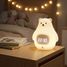 Luce notturna e sveglia Orso bianco UL8172 Ulysse 2