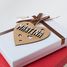 Decorazione di Natale - Cuore personalizzabile, legno VI-CR10 Vintiun 4