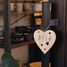 Decorazione di Natale - Cuore personalizzabile, legno VI-CR10 Vintiun 6