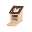 Mangiatoia per scoiattoli con sagoma ED-WA82 Esschert Design 1