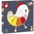 Xilofono gallina J03335 Janod 2