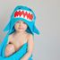 Asciugamano per bambini - Sherman le requin ZOO-122-001-009 Zoocchini 4