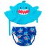 Maglia e cappello Squalo (6-12M) ZOO-122-010-014 Zoocchini 1