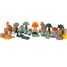Cubetti da costruzione in legno Dino LE12621 Small Foot company 1