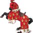 Figurina del cavallo rosso del principe Filippo PA39257-3494 Papo 1