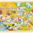 Puzzle della mini-fattoria GK57685 Goki 1