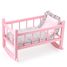 Culla per bambole 40 cm rosa PE800119 Petitcollin 1