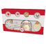 Set decorazioni natalizie bianche (3 pz) SE83099 Sevi 1