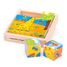 Puzzle in cubi Safari BJ512 Bigjigs Toys 1