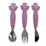 Set di posate in silicone Mrs Peacock TX-96-465 Trixie 1