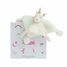 Lucie l'unicorno di peluche oro DC3275 Doudou et Compagnie 1