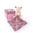 Peluche cerbiatto con panno di coccole DC4017 Doudou et Compagnie 1