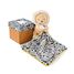 Peluche leone con panno di coccole DC4018 Doudou et Compagnie 1