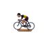 Figurina PLN Ciclismo Maglia di campione Belgio FR-PLN3 Fonderie Roger 1
