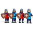Figurine in legno Cavalieri medievali BJ-JT162 Bigjigs Toys 1