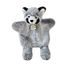 Marionetta a mano Panda grigio 25 cm HO3084 Histoire d'Ours 1