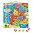 Puzzle con mappa magnetica della Francia J05480 Janod 1