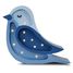 Luce notturna per uccelli in denim blu LL054-436 Little Lights 1