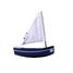 Barca Le Bâchi blu navy 17cm TI-N200-BACHI-BLEU-MARINE Maison Tirot 1