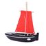Barca Le Misainier nero 22cm TI-N205-MISAINIER-NOIR Maison Tirot 1