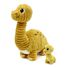 Peluche mamma diplodoco e il suo bambino DE76300 Les Déglingos 1