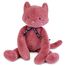 Peluche Gatto Méloé 37 cm - Polvere di rosa MA0199 Maïlou Tradition 1