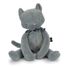 Peluche Gatto Méloé 37 cm - Grigio MA0261 Maïlou Tradition 1