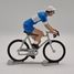Figurina di ciclista R Maglia blu e bianca FR-R11 Fonderie Roger 1