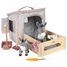 Asini con stalla e accessori LE12896 Small Foot company 1