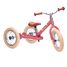Bici senza pedali 2 in 1 rosa opaca TBS-3-PNKM-VIN Trybike 1