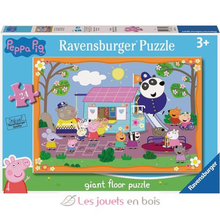 Puzzle gigante Peppa Pig 24 pezzi RAV-03141 Ravensburger 1