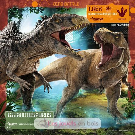 Puzzle T-Rex Jurassic World 3x49 pz RAV056569 Ravensburger 3