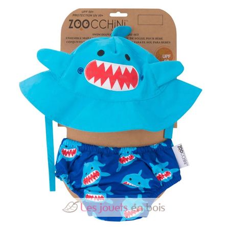 Maglia e cappello Squalo (6-12M) ZOO-122-010-014 Zoocchini 4