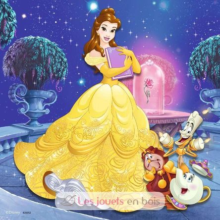 Puzzle Avventura delle principesse Disney 3x49 pcs RAV-09350 Ravensburger 2